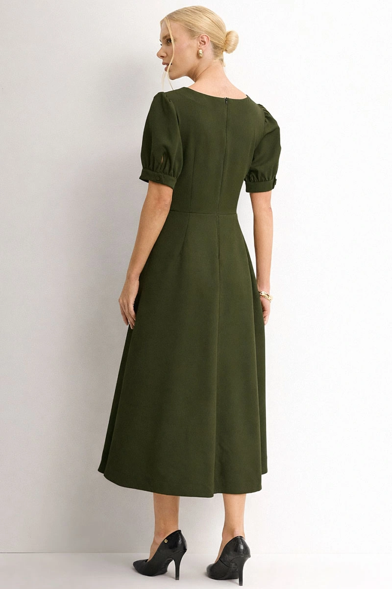 Miss Misses - Isaura Green Dress - 54745023