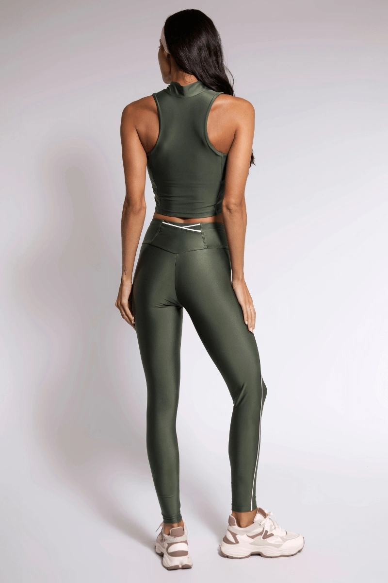 Trilha Verão - Cropped Zip Gola Alta Atletika - R5421