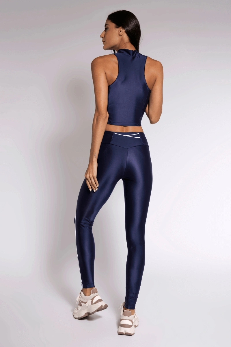 Trilha Verão - Cropped Zip Gola Alta Atletika - R4493