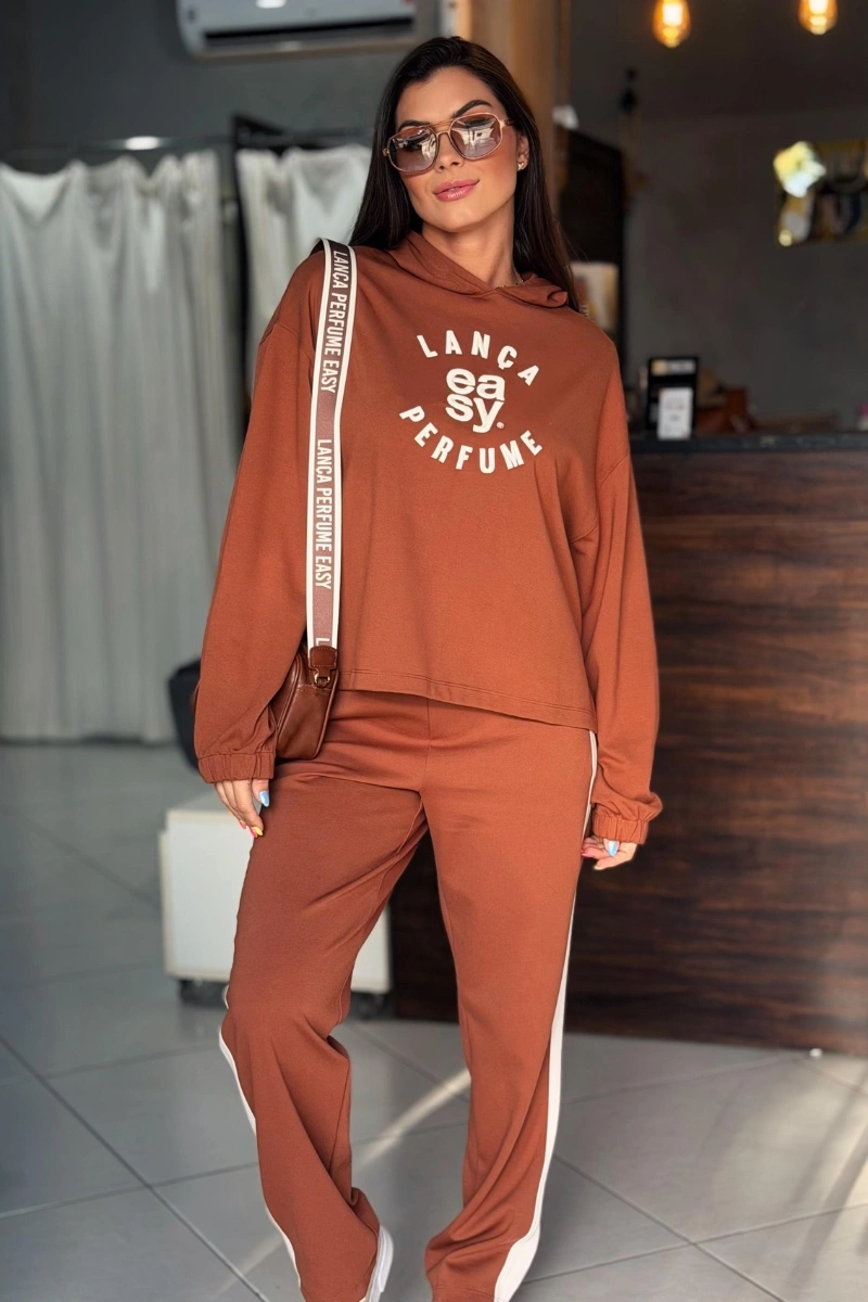 LANÇA PERFUME - High-Waisted Jogging Pants by Lança Perfume - 3432