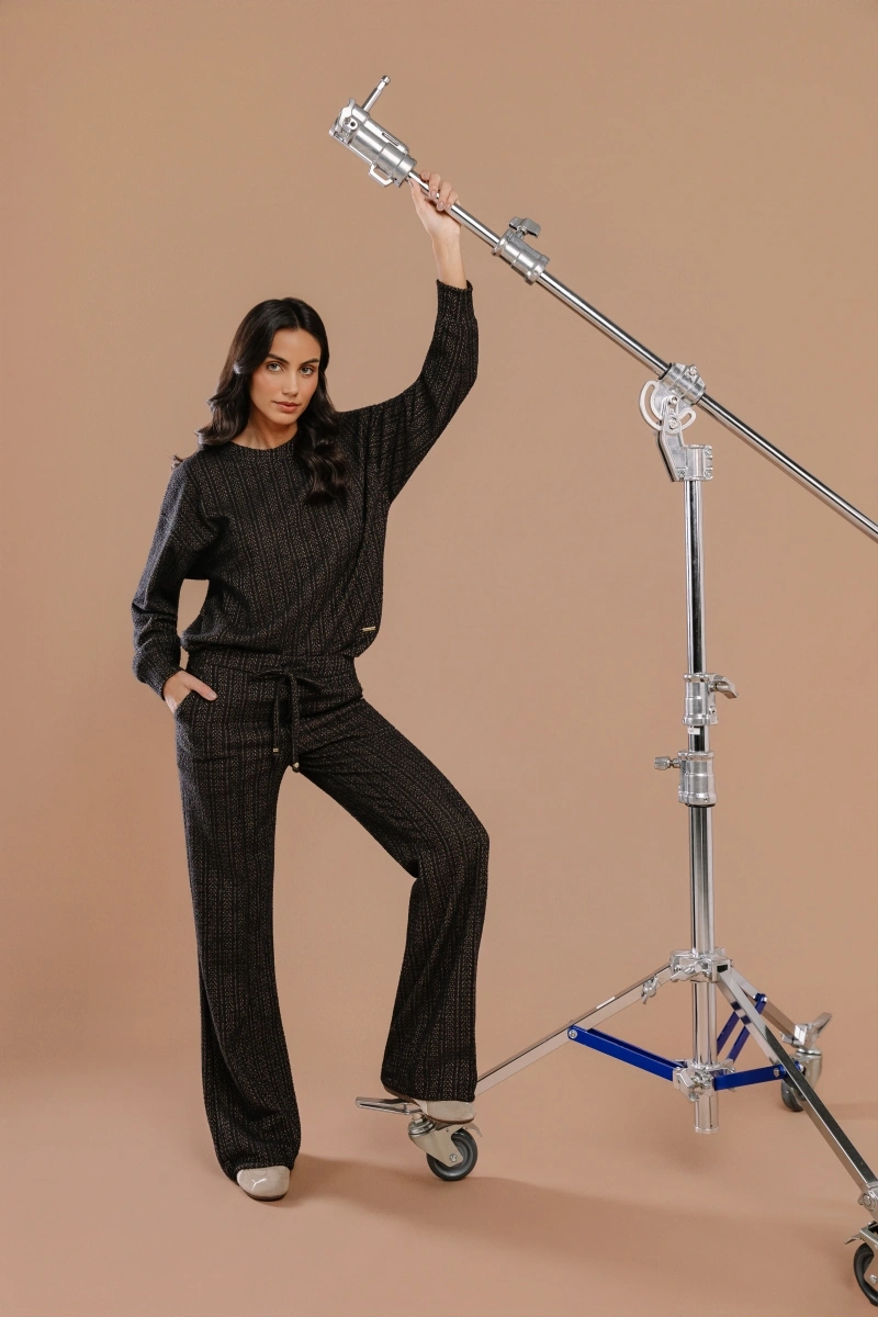 Hidrogênio - Long-sleeved jacket with cuffs and scrunchie. - 20714213