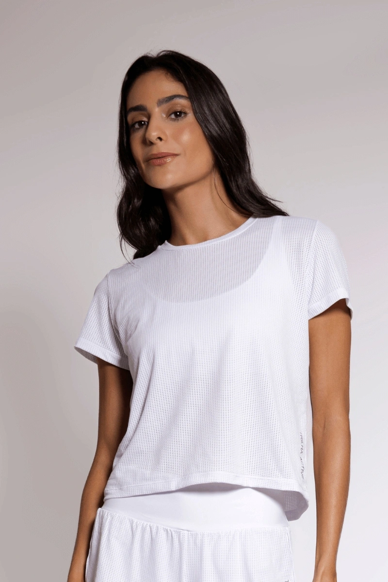Trilha Verão - Feel Smart Air Cropped T-shirt - F10001