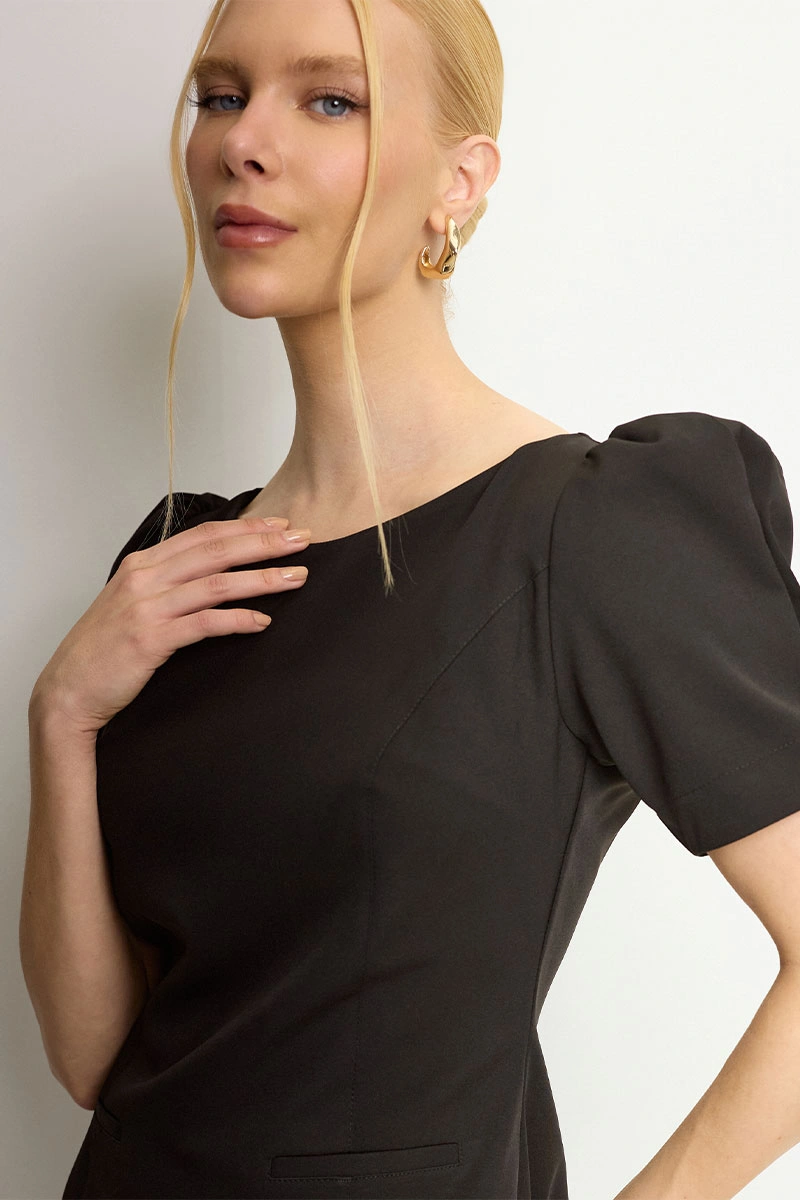 Miss Misses - Vestido Curto Alda Preto - 54751001