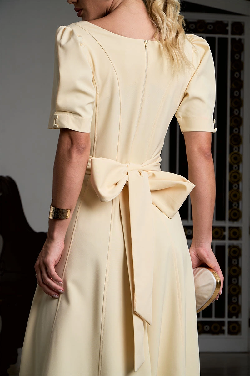 Miss Misses - Florinda Yellow Dress - 54772003