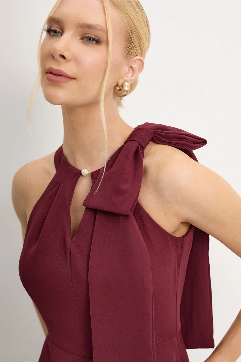 Miss Misses - Vestido Iolanda Vinho - 54775006