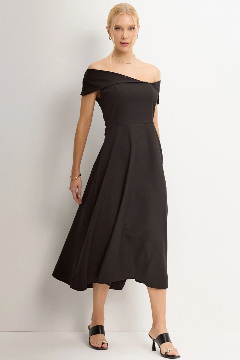 Miss Misses - Vestido Antonia Preto - 54748001