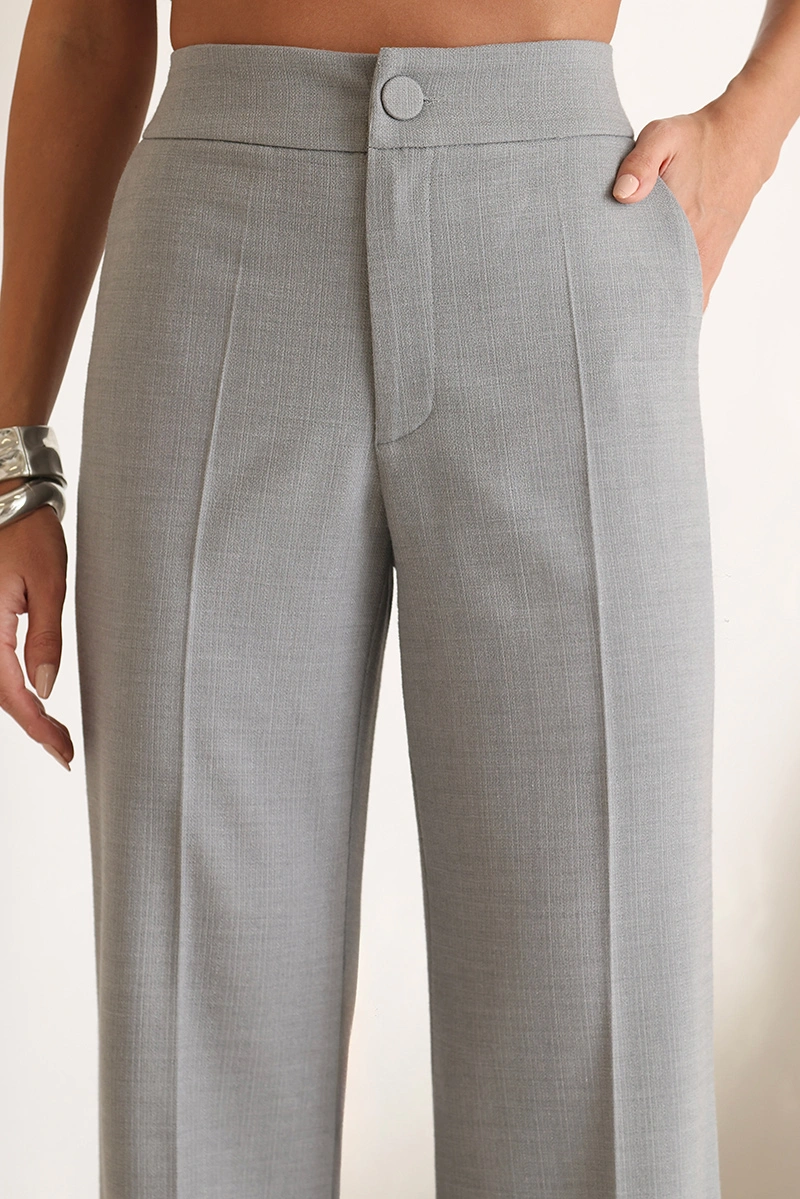 Dot Clothing - Set Dot Clothing Luana Shirt TQC and Pants Gray - 2995CINZA