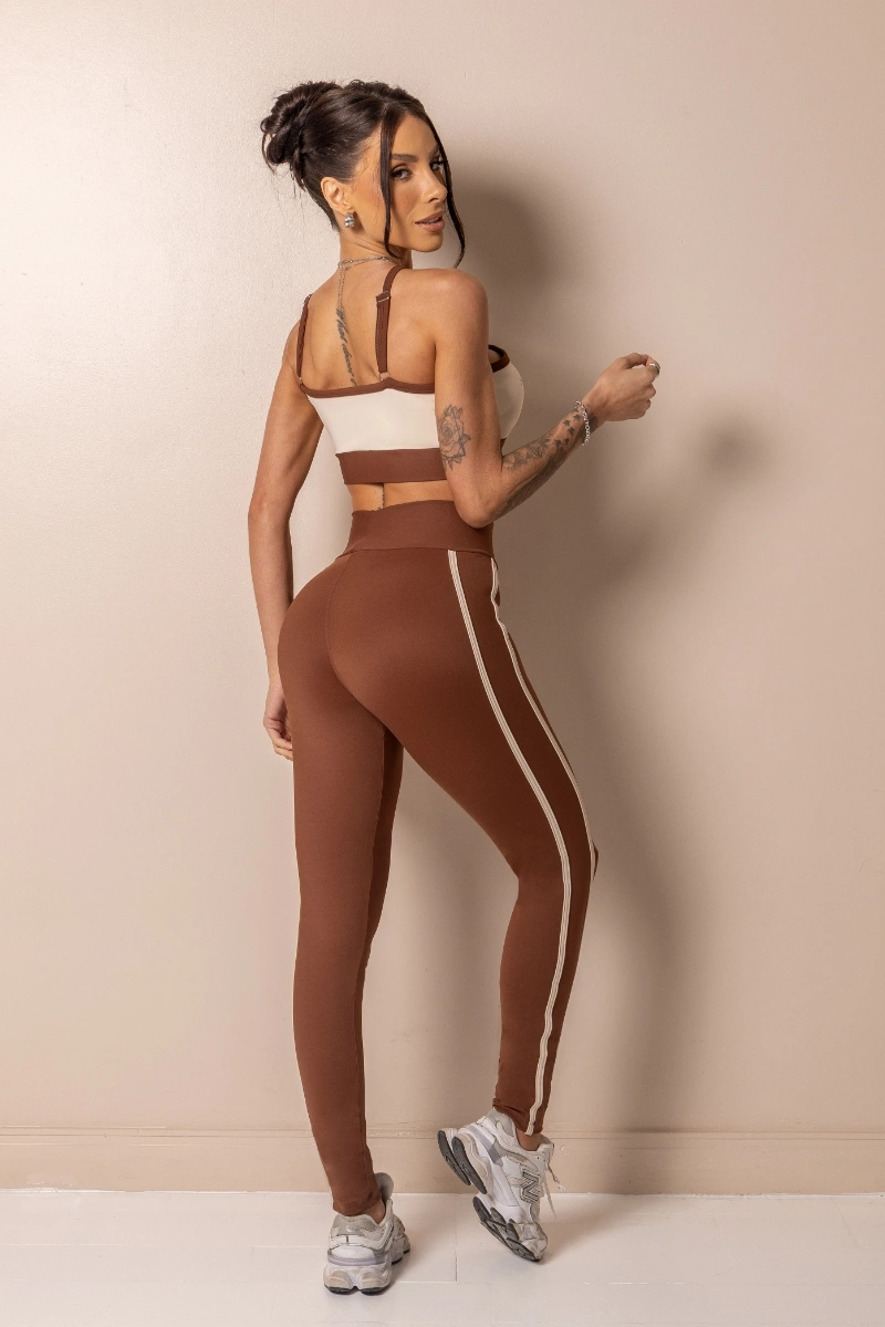 Hipkini - Fitness Posh Chocolate Legging - 33331538