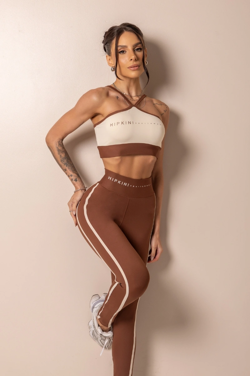 Hipkini - Fitness Posh Chocolate Legging - 33331538