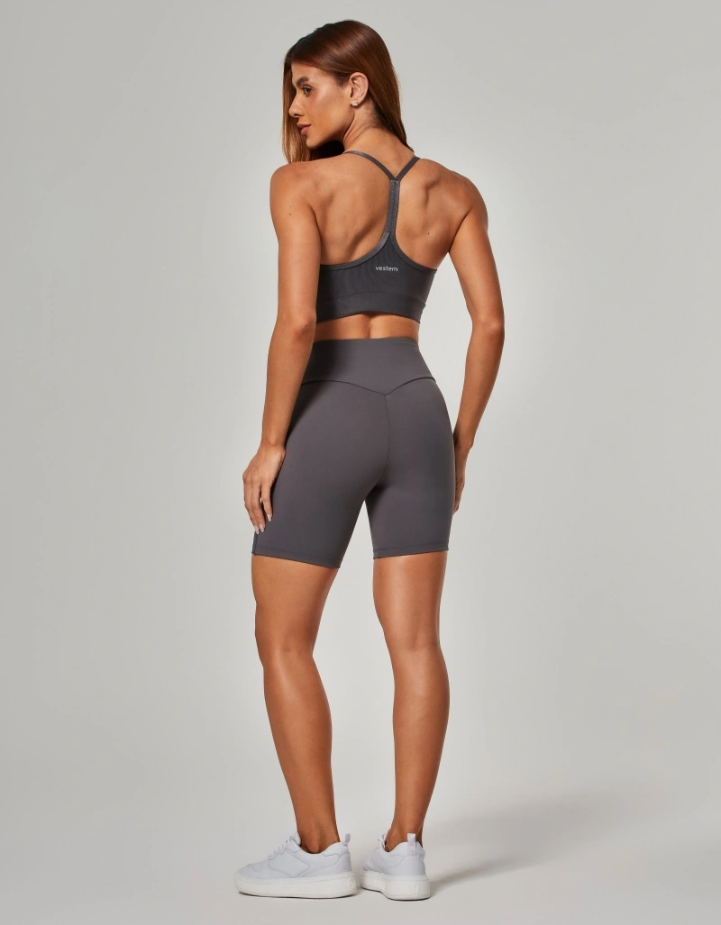 Vestem - Bermuda Super Sculpt Harmony Cinza Carbono - BER266.O26.C0549