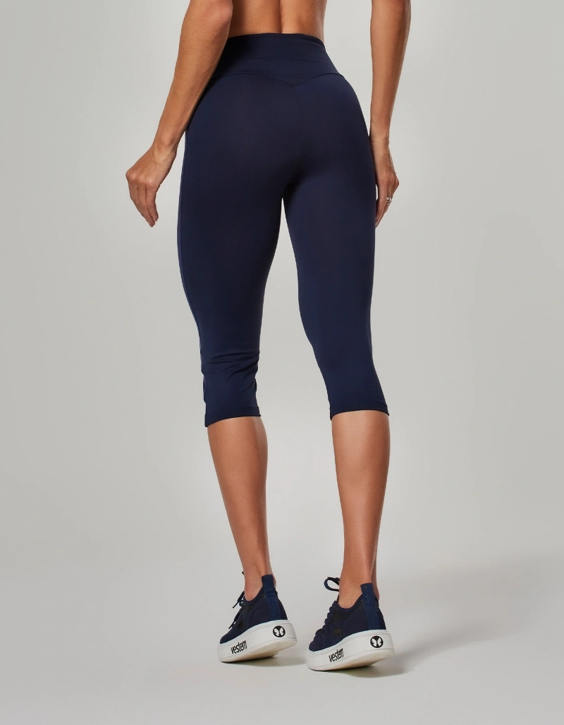 Vestem - Legging Corsário Super Sculpt Harmony Marinho Escuridão - COR19.O26.C0173
