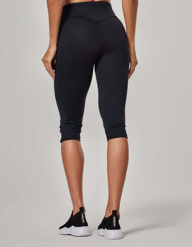 Vestem - Super Sculpt Harmony Black Capri Leggings - COR19.O26.C0002