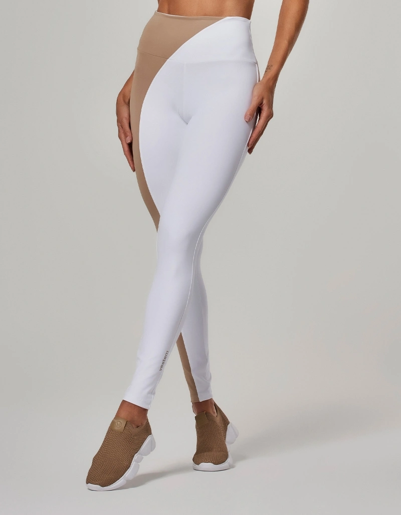 Vestem - Legging Shape Up Bicolor Isis White - FS1589.O26.C0001