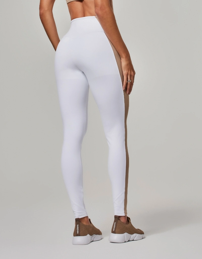 Vestem - Legging Shape Up Bicolor Isis White - FS1589.O26.C0001