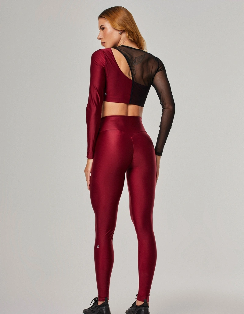 Vestem - Legging Empina Invisível Thalia Vermelho Carmim - FS1638.O26.C0548