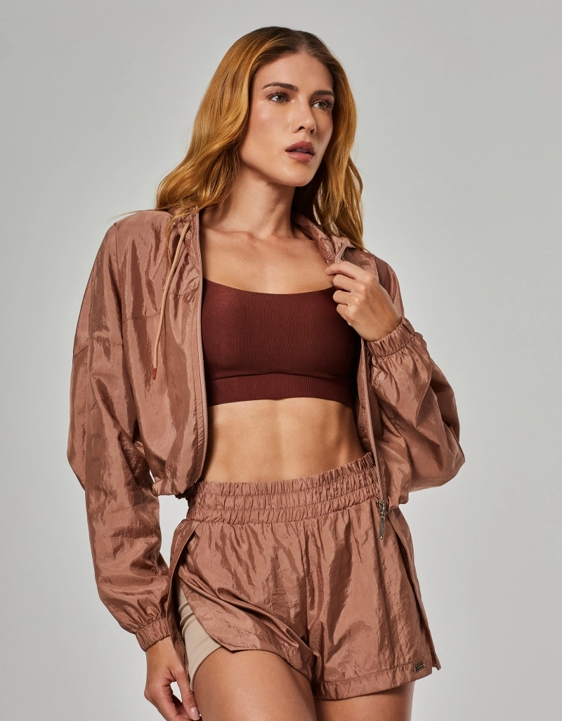 Vestem - Jaqueta Manga Morcego Harmony Marrom Avelã - JAC276.O26.C0705