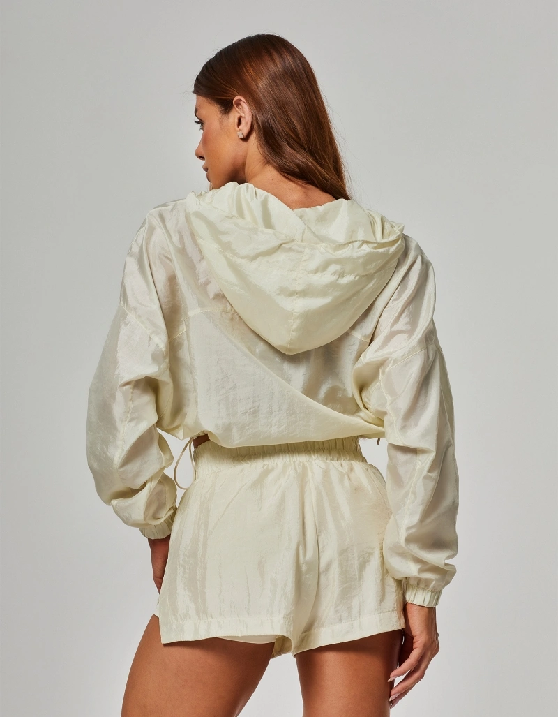 Vestem - Harmony Batwing Sleeve Jacket, Clear Straw - JAC276.O26.C0709