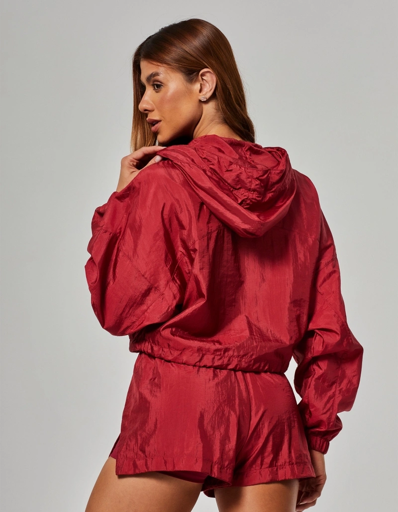 Vestem - Batwing Sleeve Jacket Harmony Burnt Red - JAC276.O26.C0710
