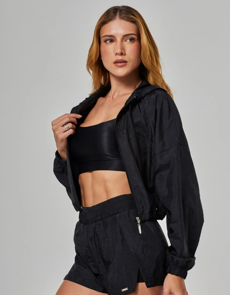 Vestem - Black Harmony Bat Sleeve Jacket - JAC276.O26.C0002