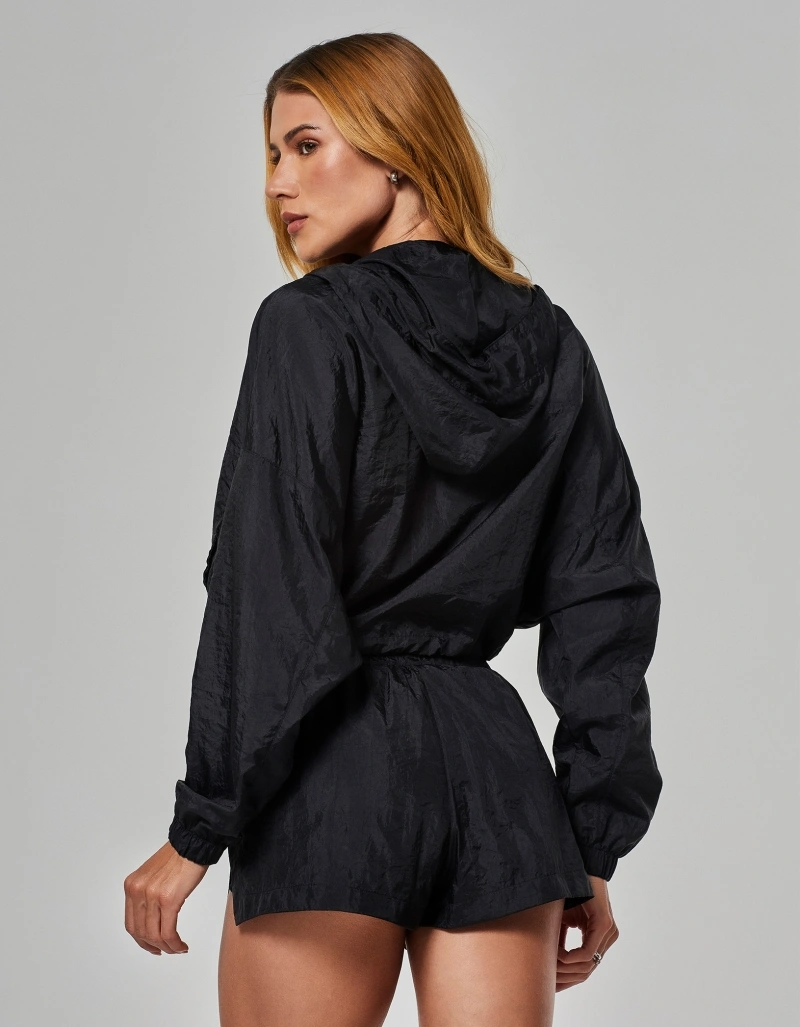 Vestem - Black Harmony Bat Sleeve Jacket - JAC276.O26.C0002