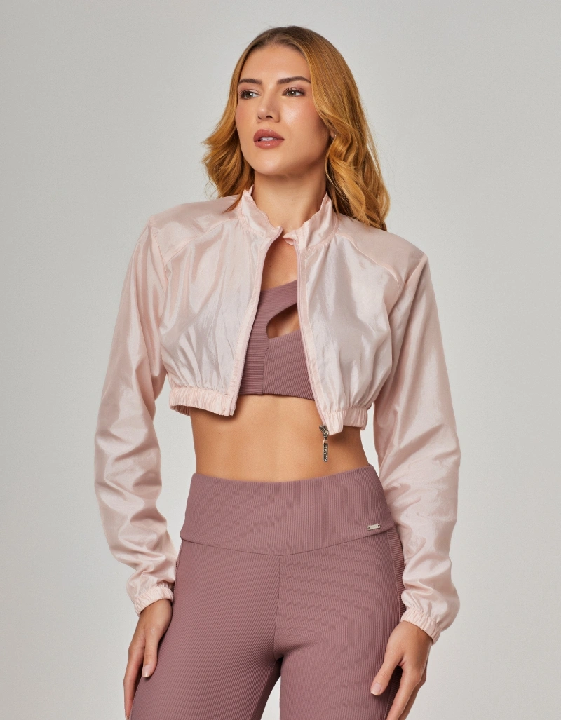 Vestem - Jaqueta Cropped Wish Rosa Bebe - JAC278.O26.C0666