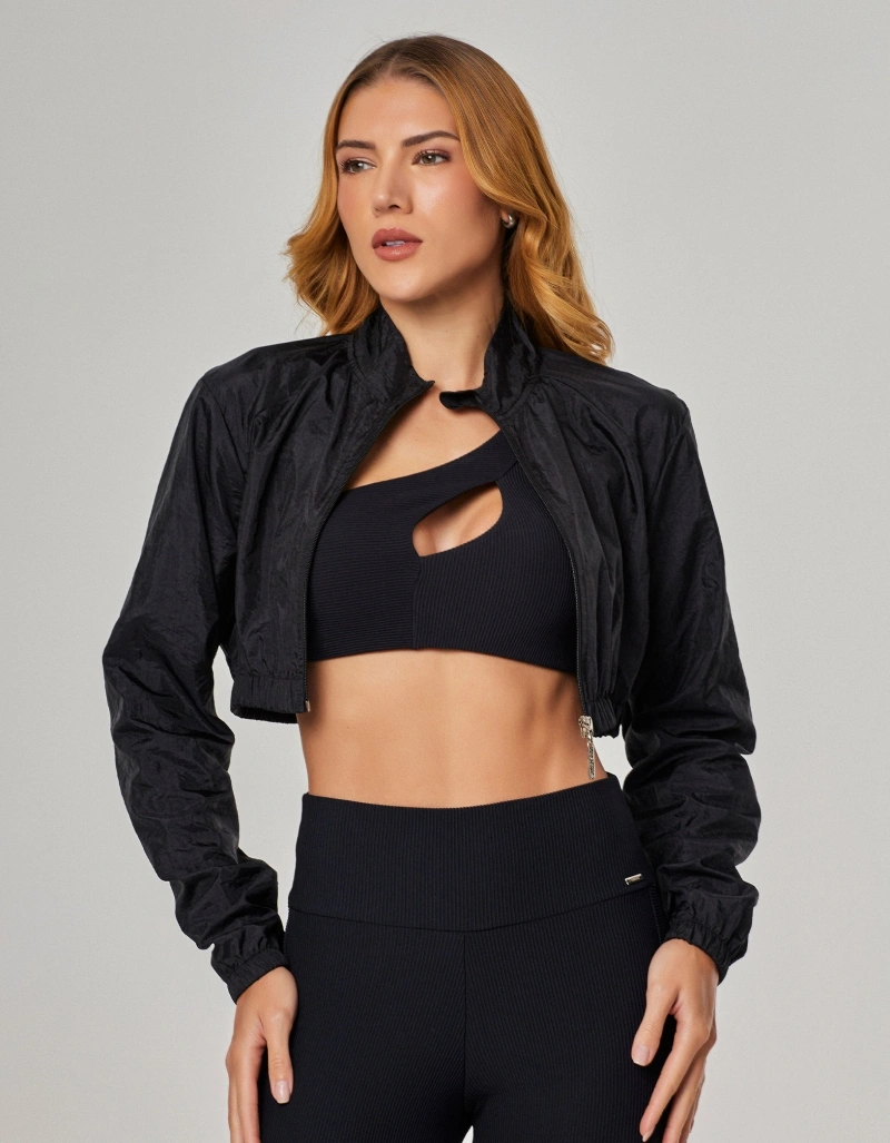 Vestem - Black Cropped Jacket Wish - JAC278.O26.C0002