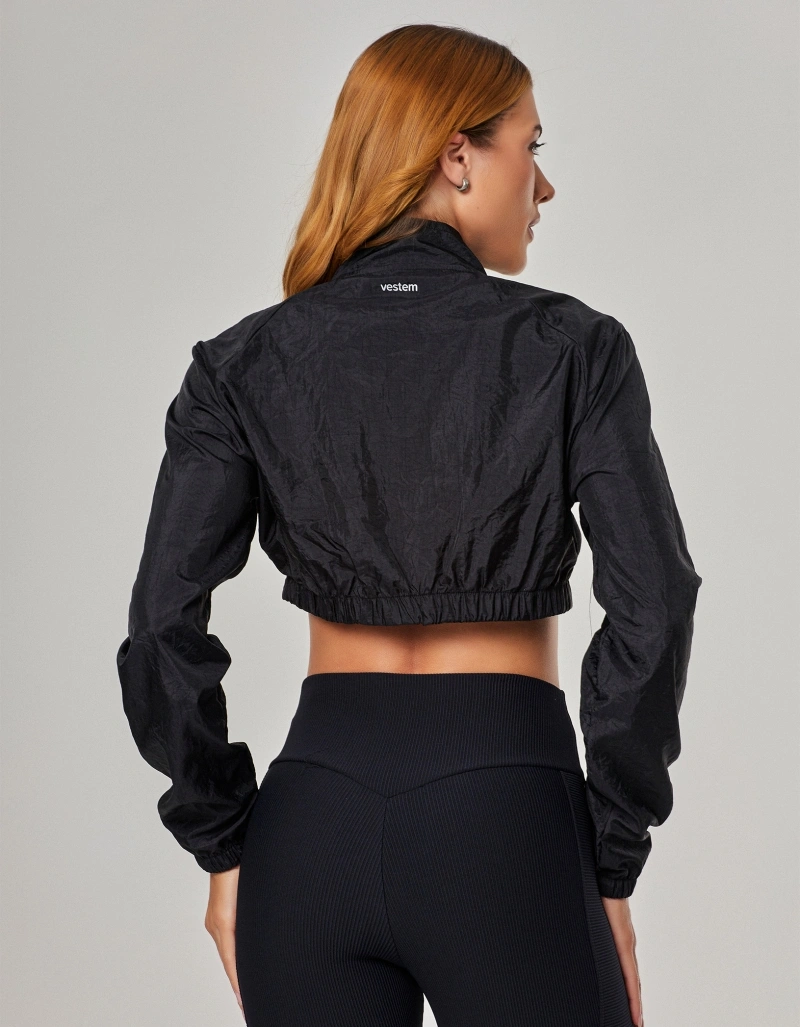 Vestem - Black Cropped Jacket Wish - JAC278.O26.C0002