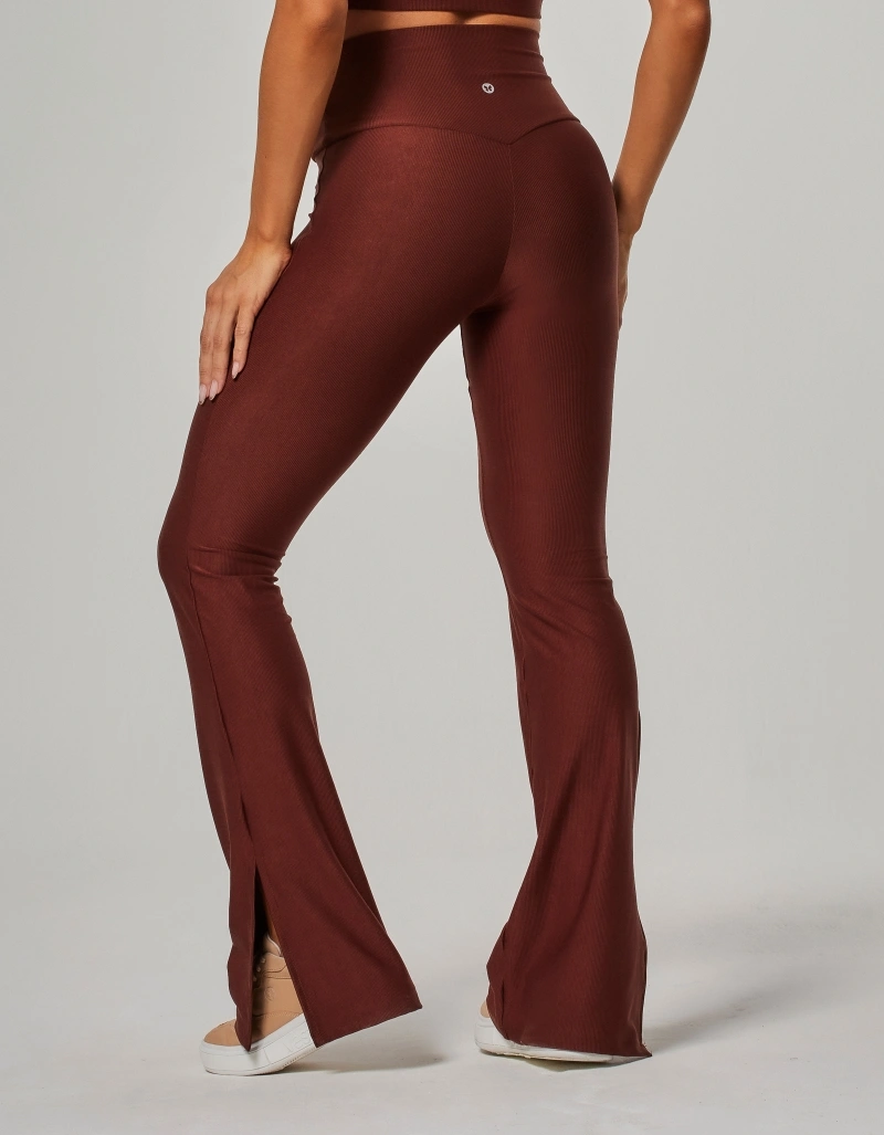 Vestem - Bailarina Shape Up com Abertura Leona Marrom Sépia - BAI108.O26.C0697