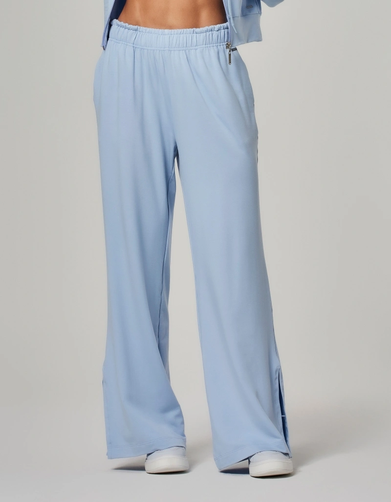 Vestem - Calça Pantalona Moletinho Desire Azul Ceu - CAL158.O26.C0708