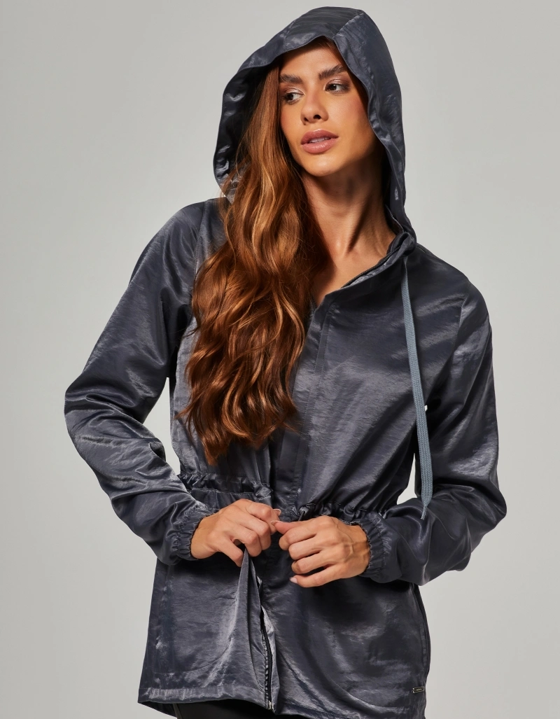 Vestem - Jaqueta Parka Yara Cinza Calcário - JAC269.O26.C0669