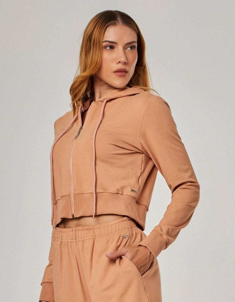 Vestem - Jaqueta Moletinho Desire Bege Blush - JAC277.O26.C0701
