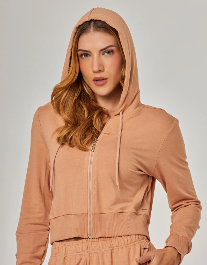 Vestem - Jaqueta Moletinho Desire Bege Blush - JAC277.O26.C0701
