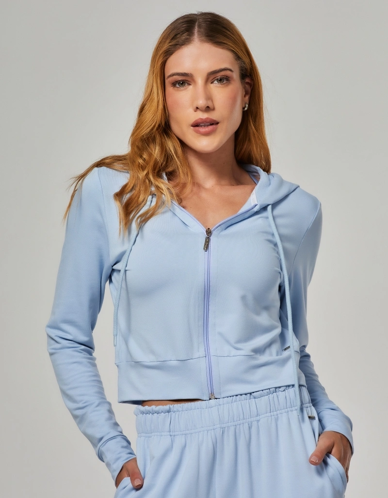 Vestem - Jaqueta Moletinho Desire Azul Céu - JAC277.O26.C0708