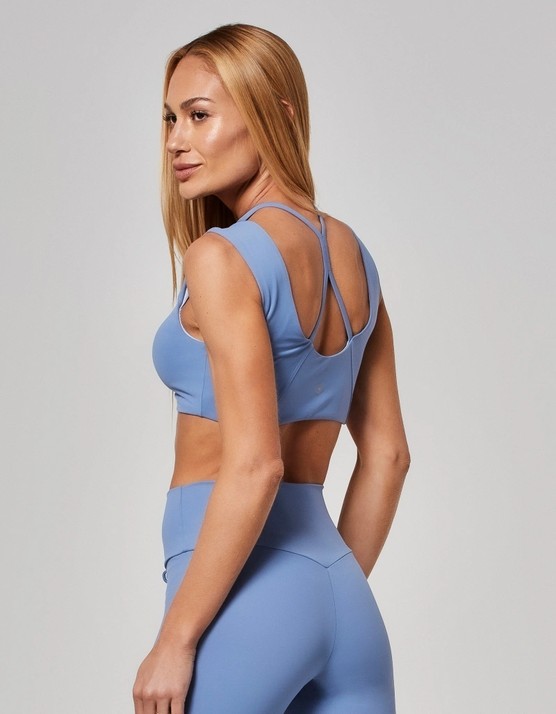 Vestem - Top Media Support with Daphne Pacific Blue Sleeves - TOP1229.O26.C0704