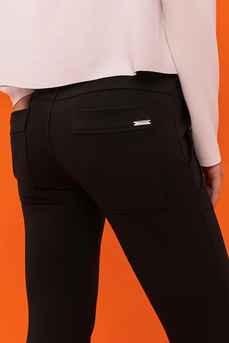 Hidrogênio - CIBELE BLACK FISHERMAN PANTS - 20684001