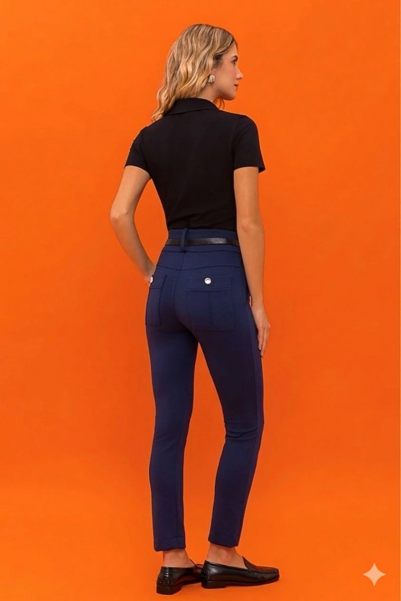 Hidrogênio - CALÇA PESCADOR C/ NERVURAS DUDA MARINHO - 20597004