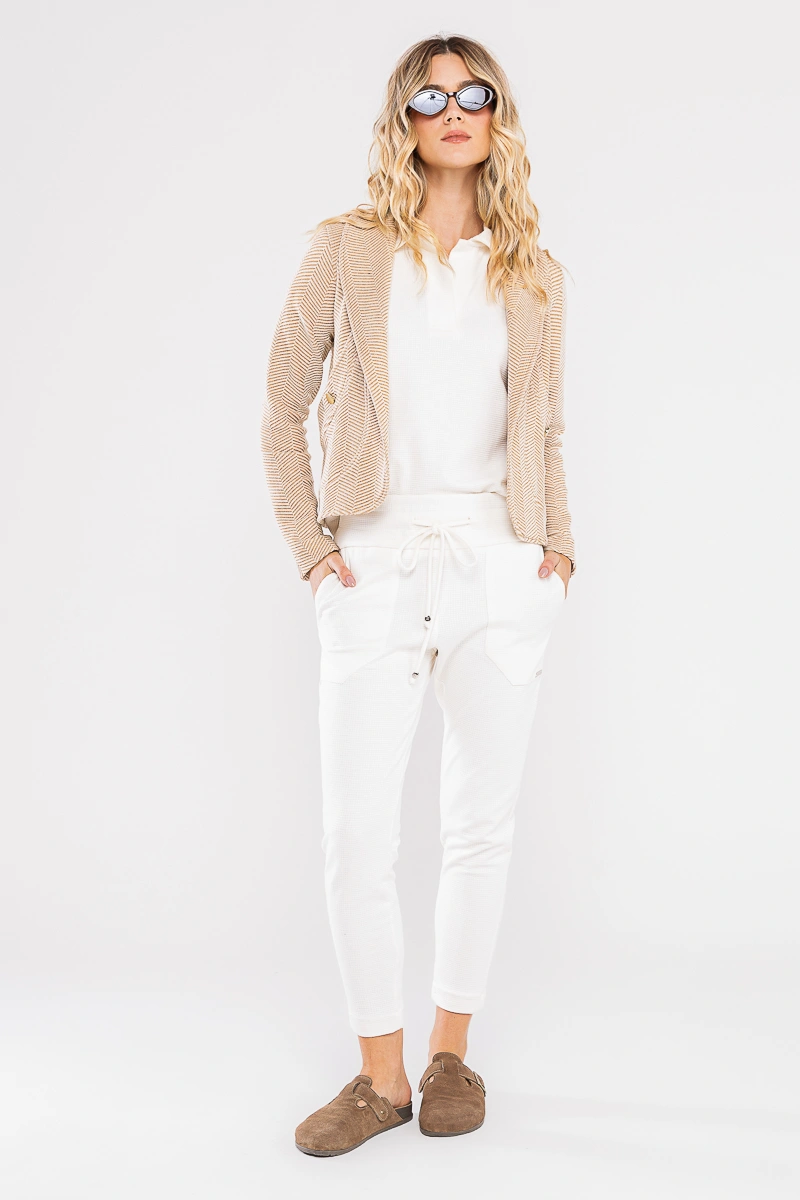 Hidrogênio - CASACO COM BOLSÃO BEGE - 20711003