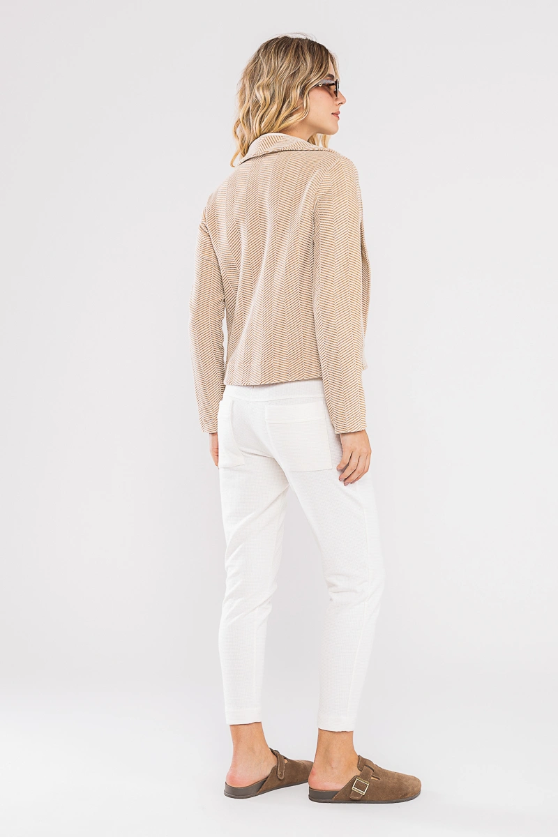 Hidrogênio - CASACO COM BOLSÃO BEGE - 20711003