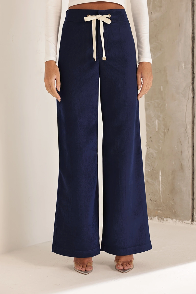 Dot Clothing - Set Dot Clothing Ariane Navy Blue Jacket and Pants - 2998AZUL