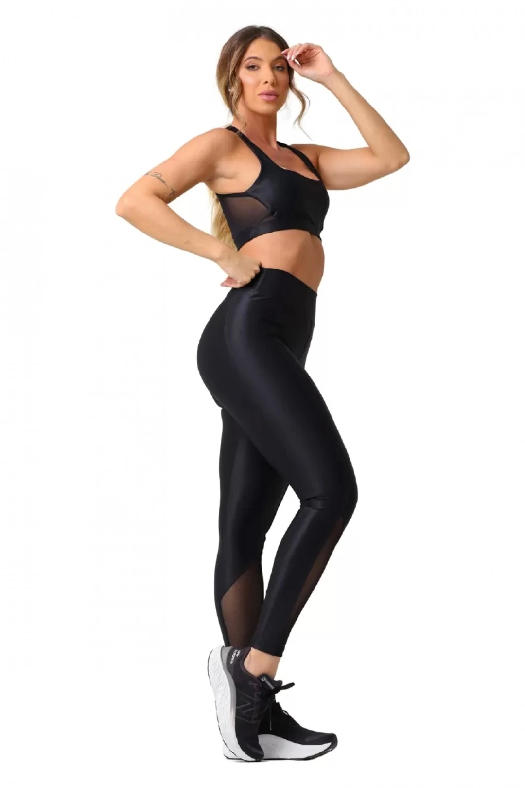 Garotafit - Cheris Black Set - FCS396A