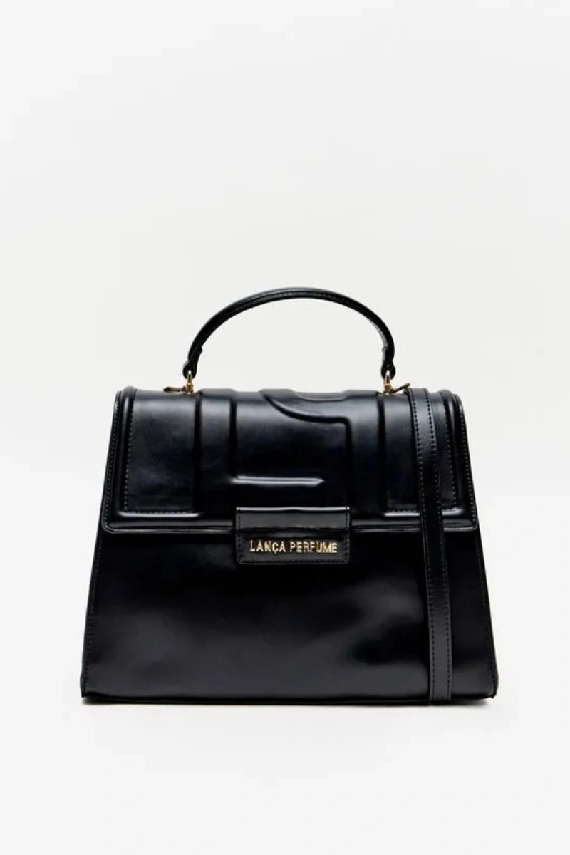 LANÇA PERFUME - Hand Bag Tote with Metal Detail - Lança Perfume - 707