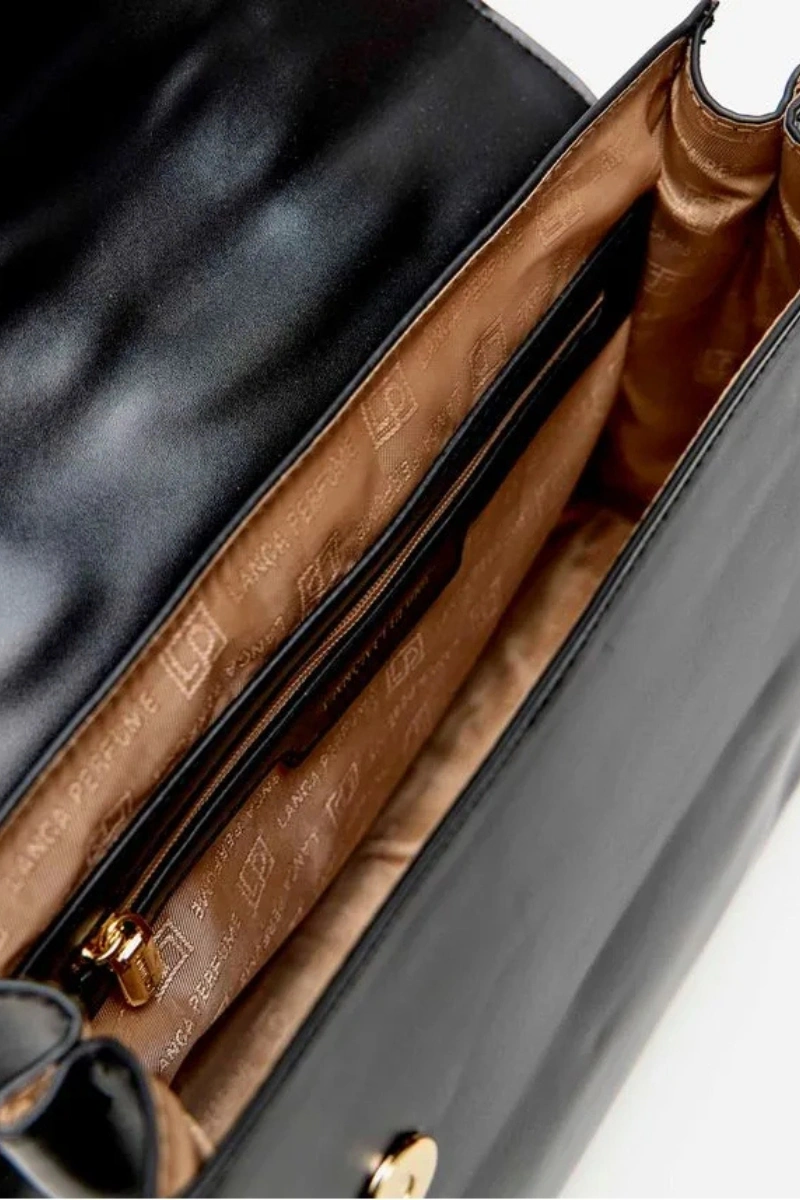 LANÇA PERFUME - Hand Bag Tote with Metal Detail - Lança Perfume - 707