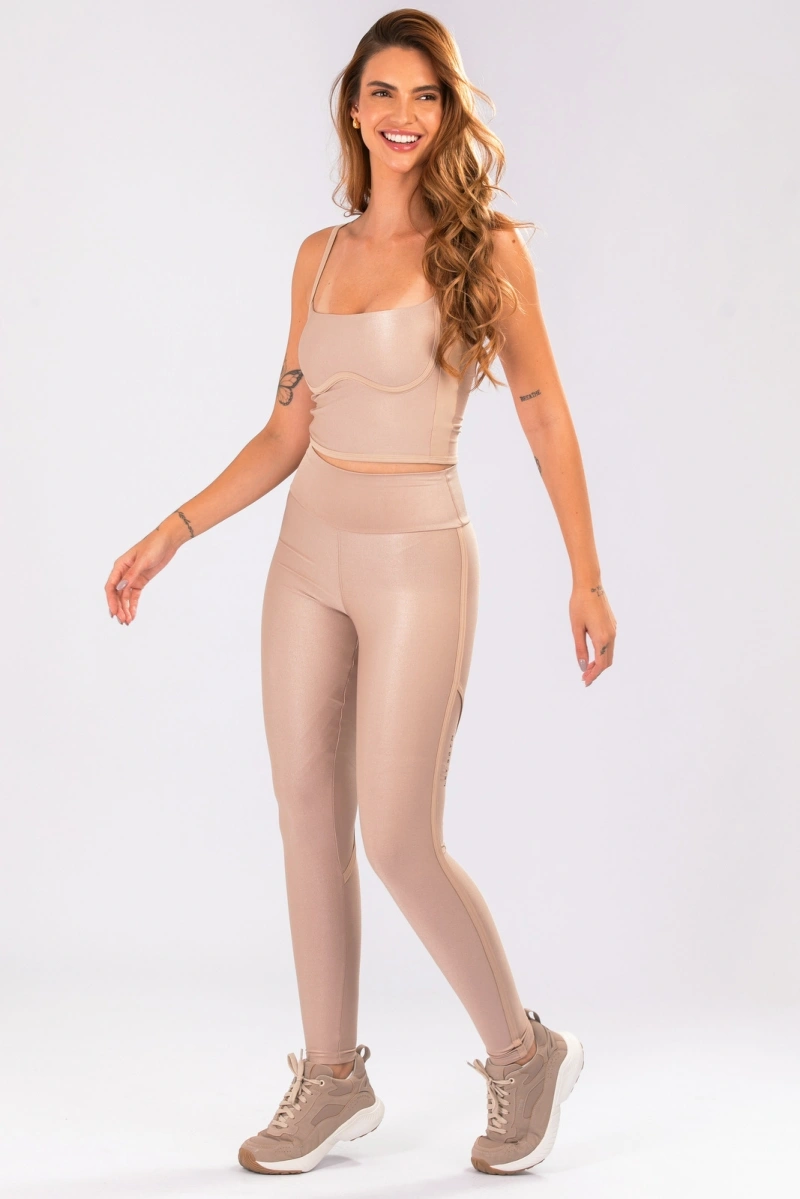 Lets Gym - Legging Harmony Nude - 2957ND