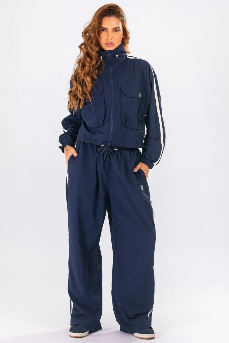 Lets Gym - Calça Soft Power Navy Blue - 3127NB