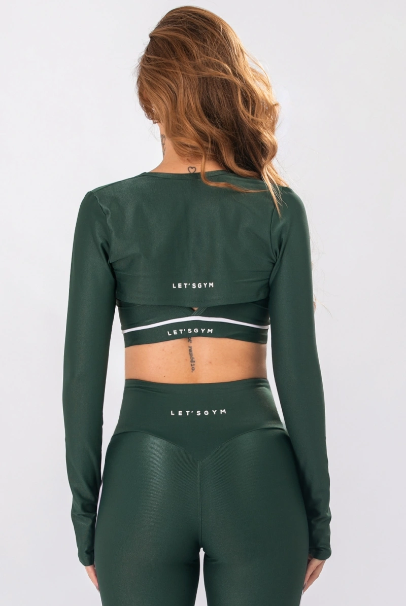 Lets Gym - Bolero Leeds Esmeralda Escuro - 3279ESME