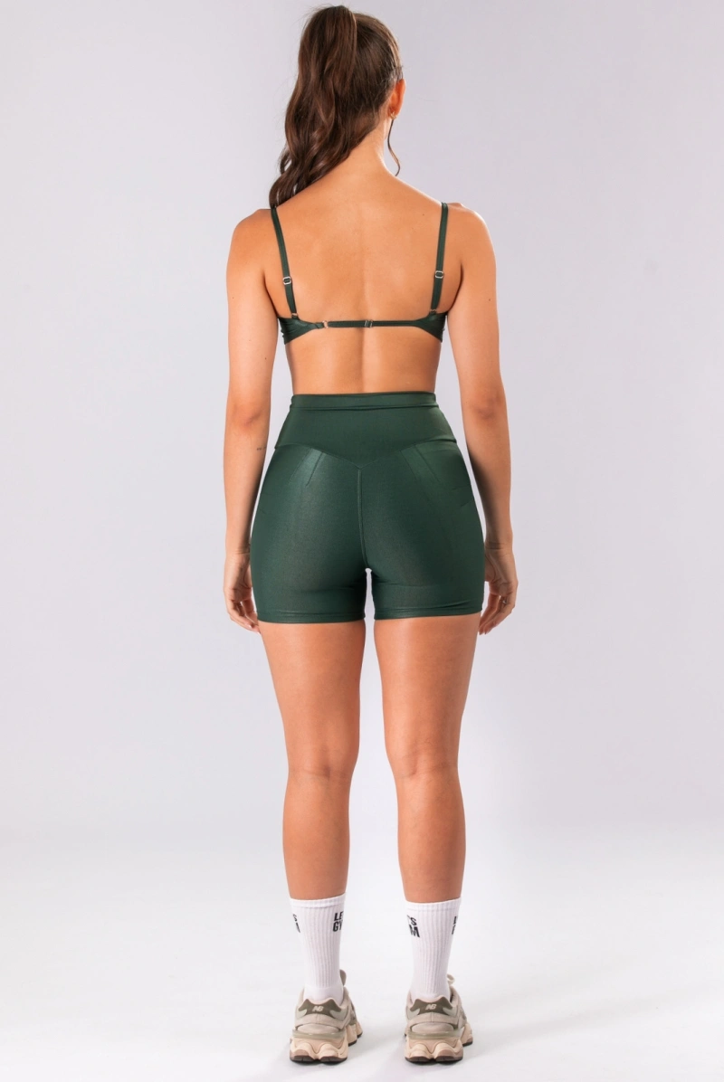 Lets Gym - Short New Minimal Glow Dark Emerald - 3285ESME