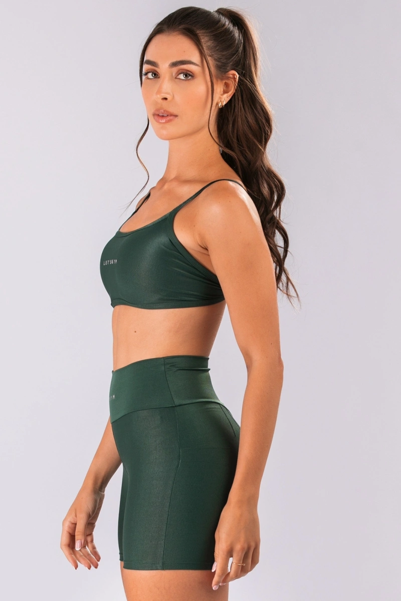 Lets Gym - Short New Minimal Glow Dark Emerald - 3285ESME