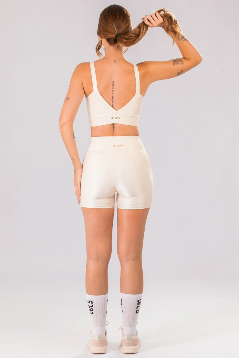 Lets Gym - Sports bra New Bright Off White - 3313OFW