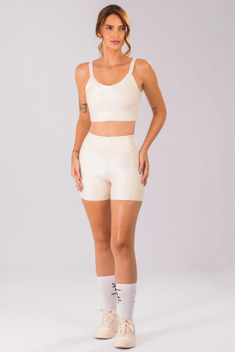 Lets Gym - Sports bra New Bright Off White - 3313OFW