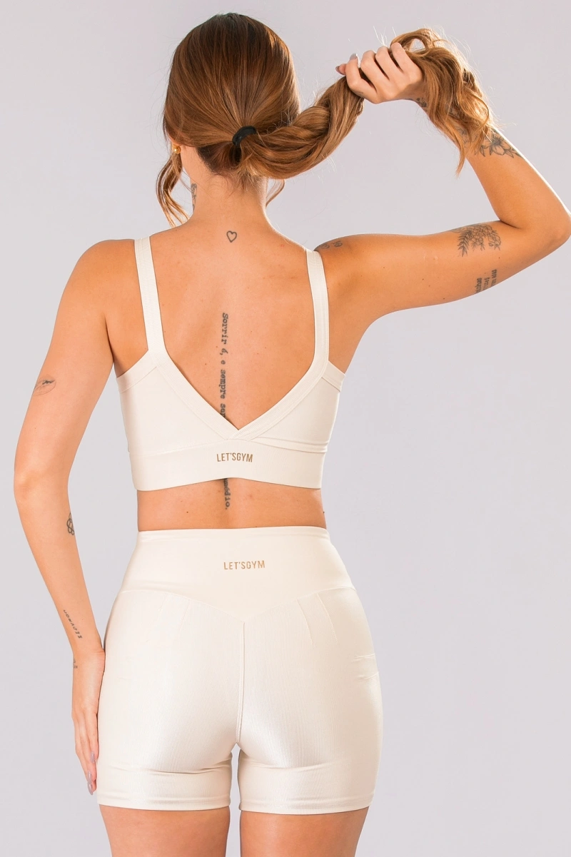 Lets Gym - Sports bra New Bright Off White - 3313OFW